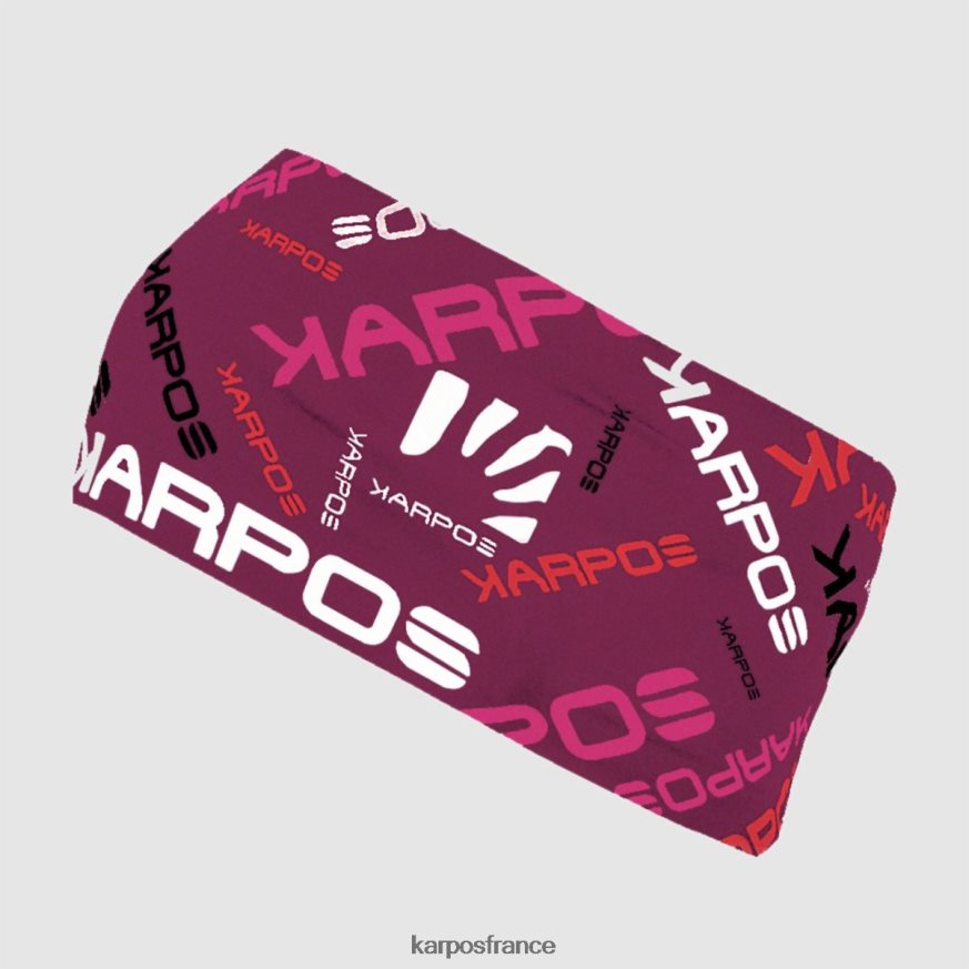femmes Karpos éclat framboise bandeau lavaredo 28PL68847