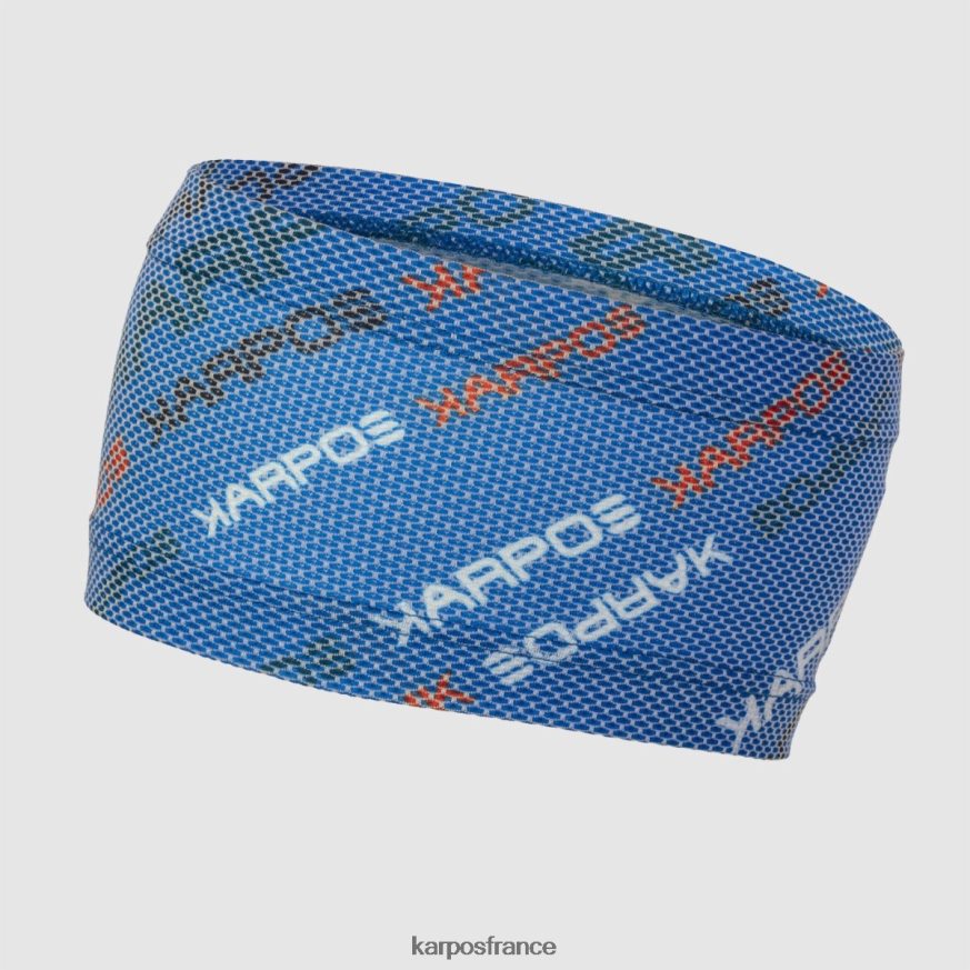 femmes Karpos indigo b./mandarine t. bandeau déplacé 28PL68805