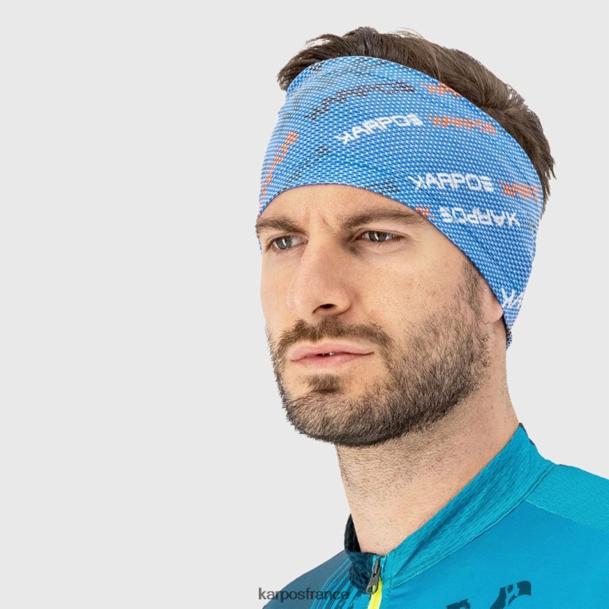 femmes Karpos indigo b./mandarine t. bandeau déplacé 28PL68805