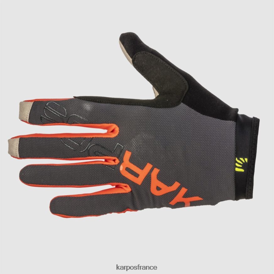 femmes Karpos bleu ombre/tang.tango gant rapide 28PL68894