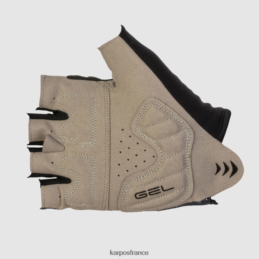 femmes Karpos noir gant federia 1/2 doigts 28PL68906