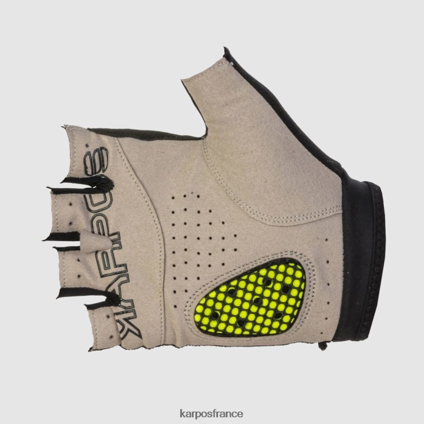 femmes Karpos noir gant rapide 1/2 doigts 28PL68891