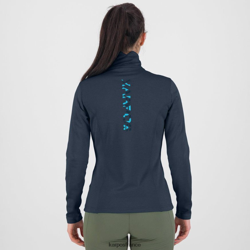femmes Karpos Vulcain pizzocco avec demi-zip 28PL681211