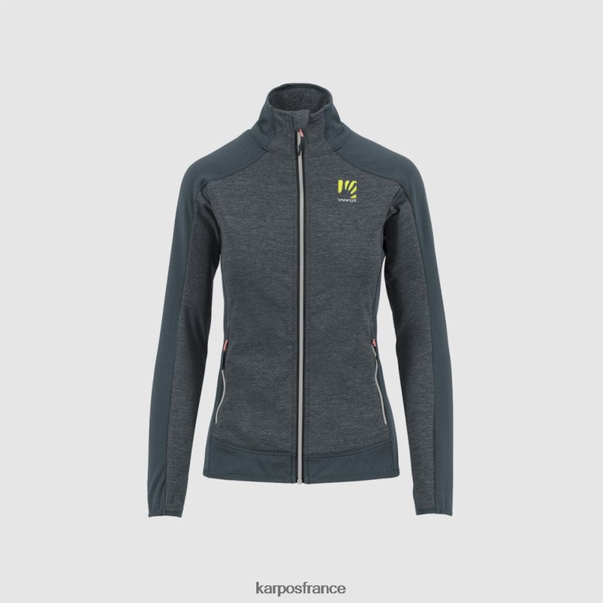 femmes Karpos ardoise foncé/noir Odle avec polaire 28PL681158