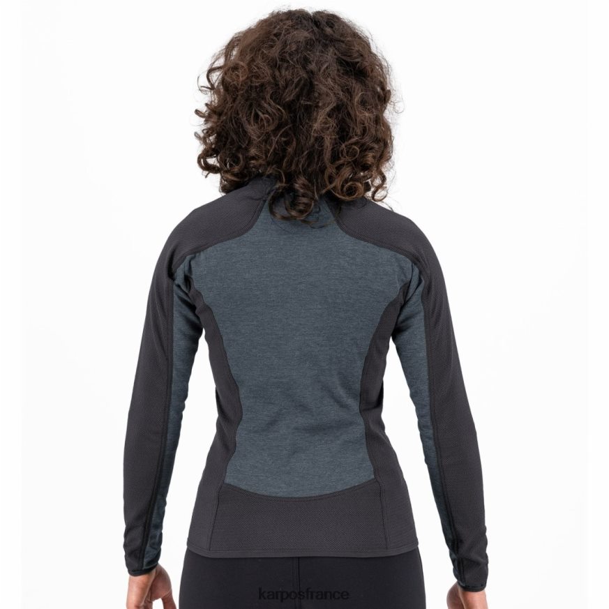 femmes Karpos ardoise foncé/noir Odle avec polaire 28PL681158