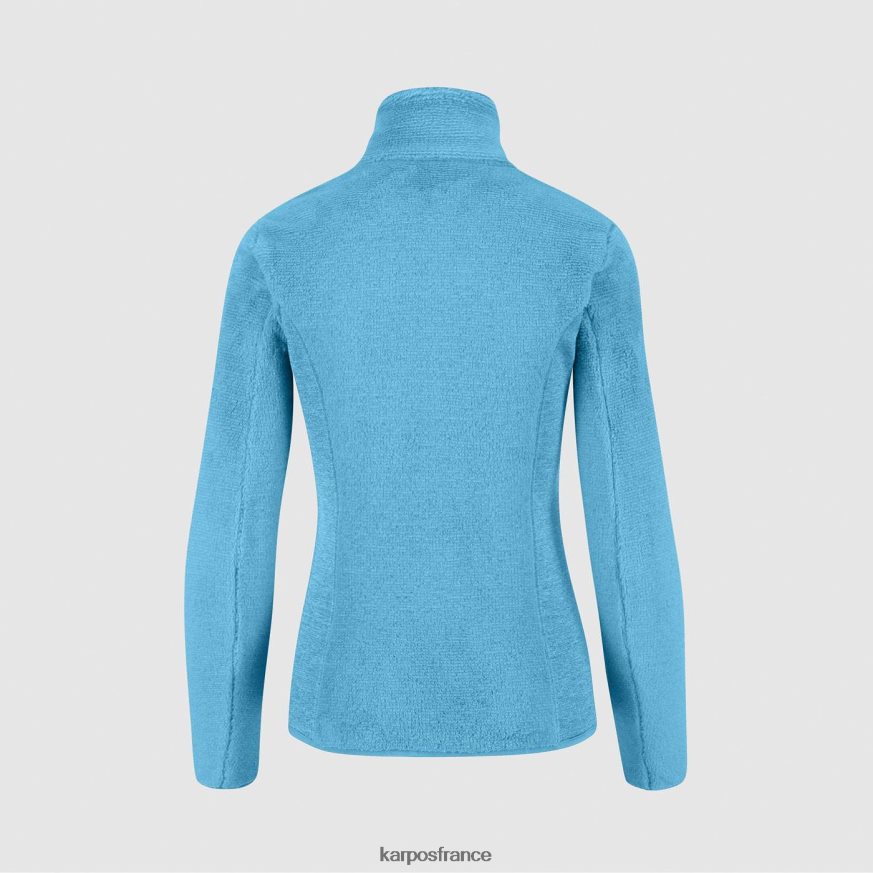 femmes Karpos atoll bleu sommet avec polaire 28PL681137