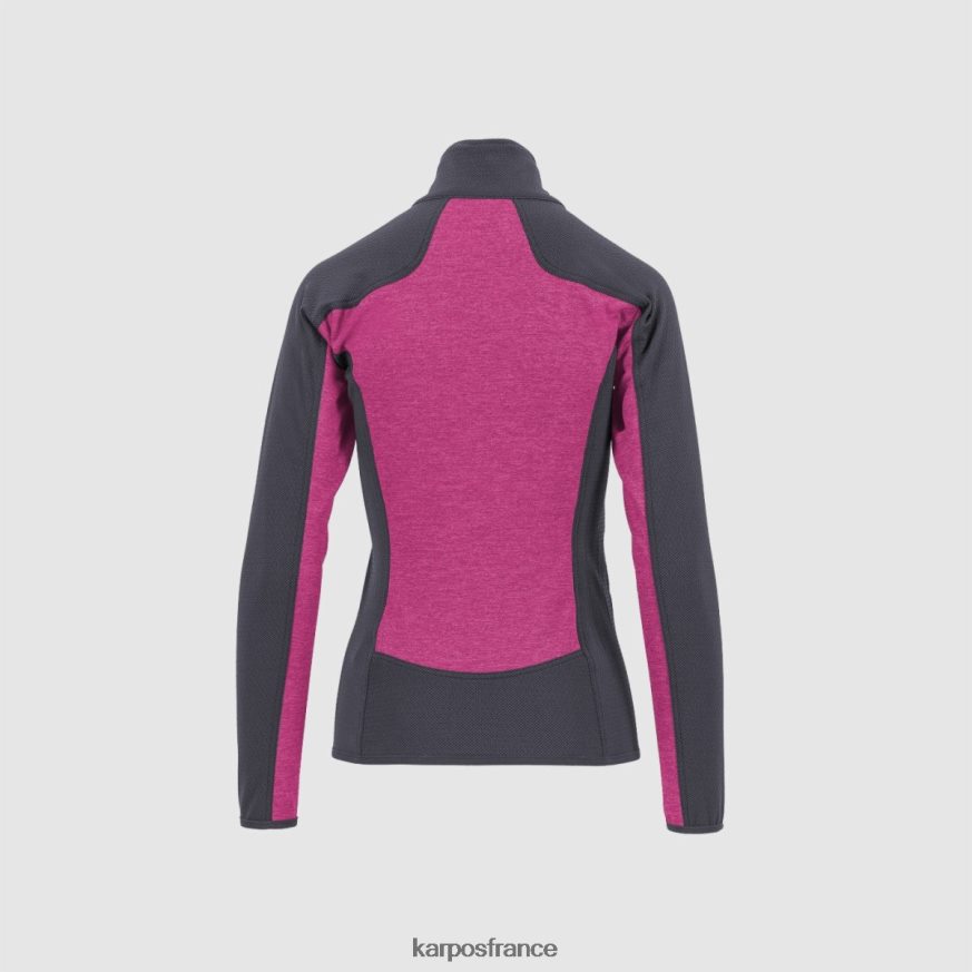 femmes Karpos cabaret/noir Odle avec polaire 28PL681157