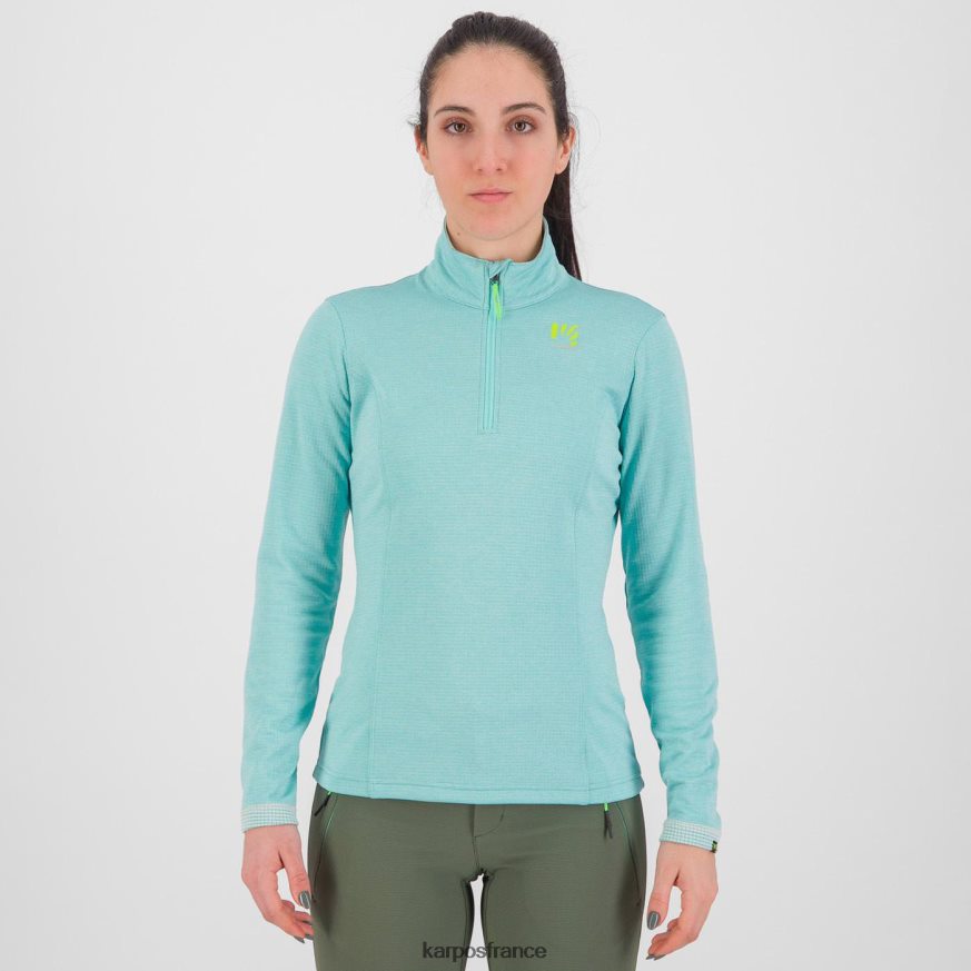 femmes Karpos ciel aquatique pizzocco avec demi-zip 28PL681212
