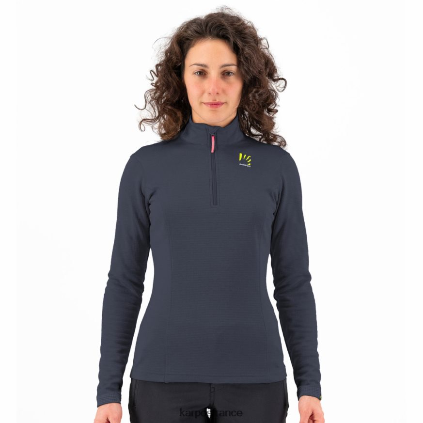 femmes Karpos encre indienne pizzocco avec demi-zip 28PL681208