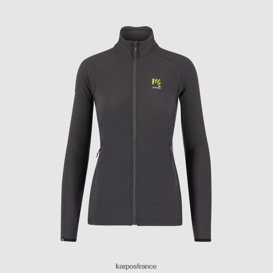 femmes Karpos gris foncé gris foncé alagna r w polaire 28PL681140