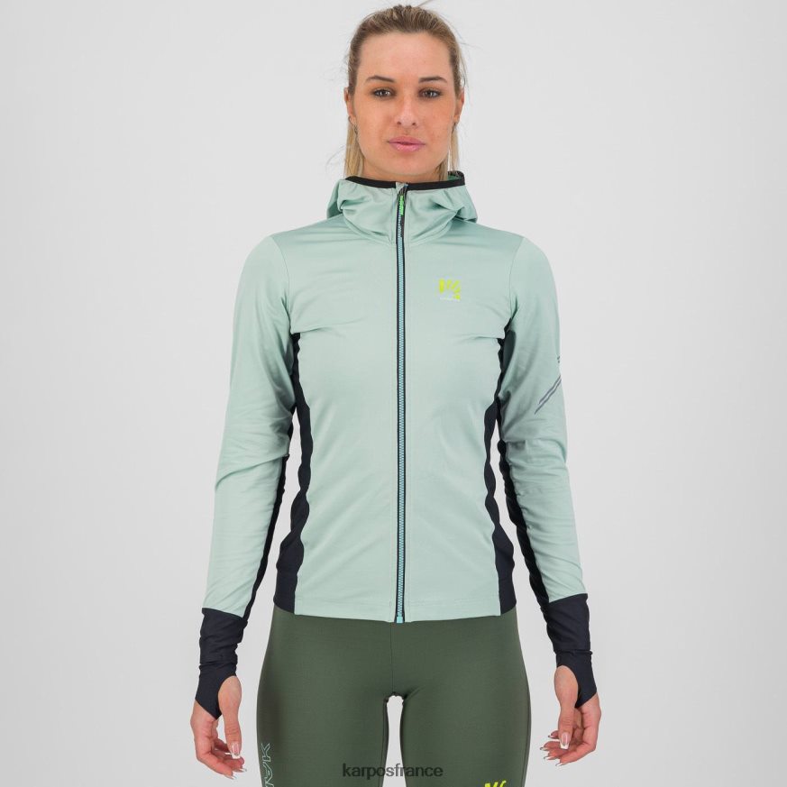 femmes Karpos gris port/noir lavaredo evo w polaire 28PL681138