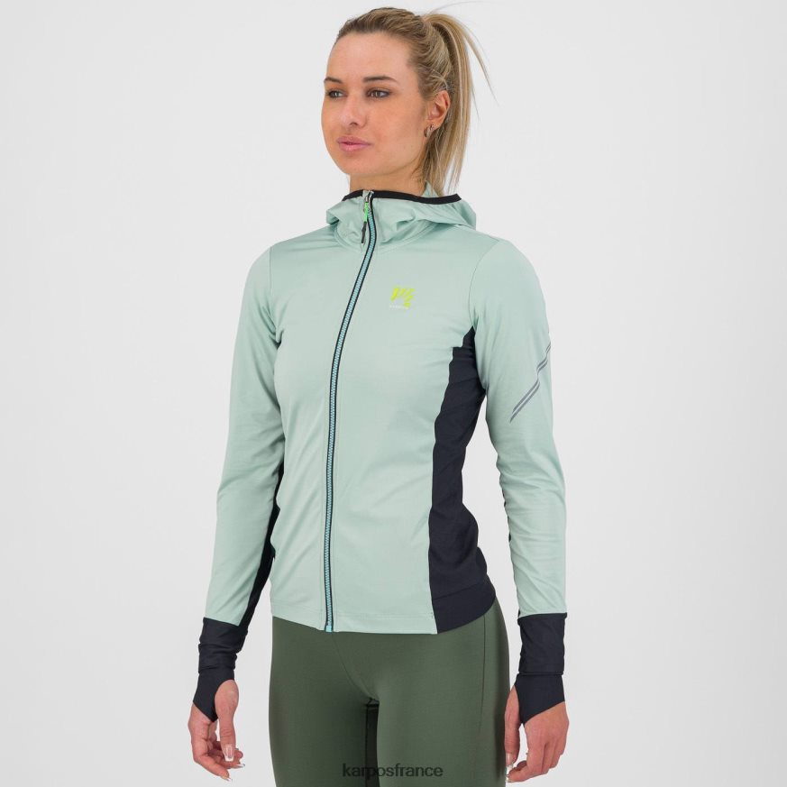 femmes Karpos gris port/noir lavaredo evo w polaire 28PL681138