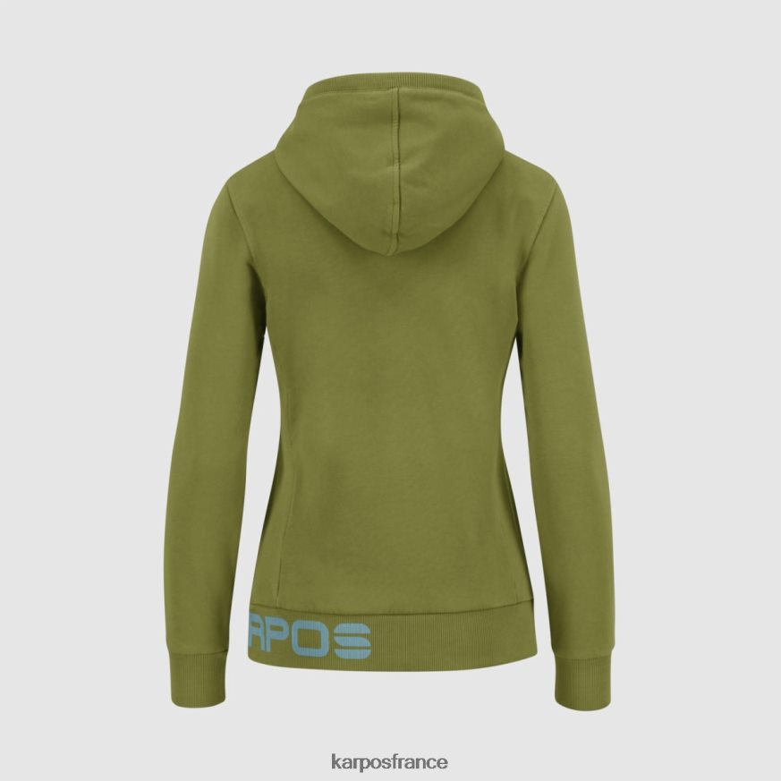 femmes Karpos guacamole Picchio w sweat à capuche 28PL681187