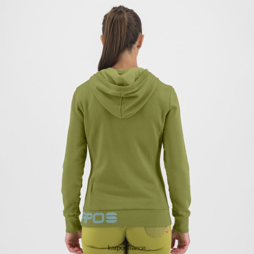 femmes Karpos guacamole Picchio w sweat à capuche 28PL681187