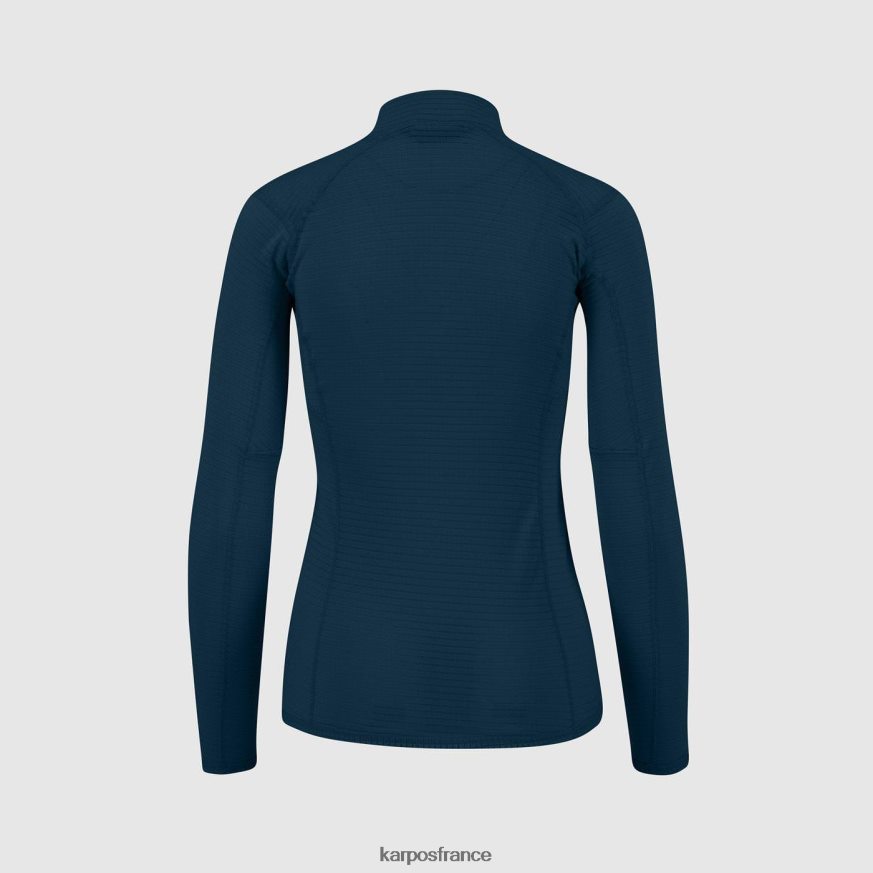 femmes Karpos minuit croda light avec demi-zip 28PL681218