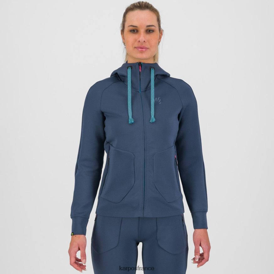 femmes Karpos minuit veste d'hiver easyfrizz 28PL681112