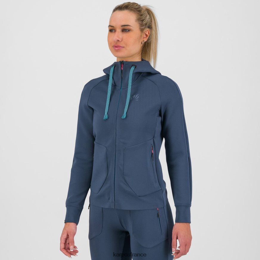 femmes Karpos minuit veste d'hiver easyfrizz 28PL681112