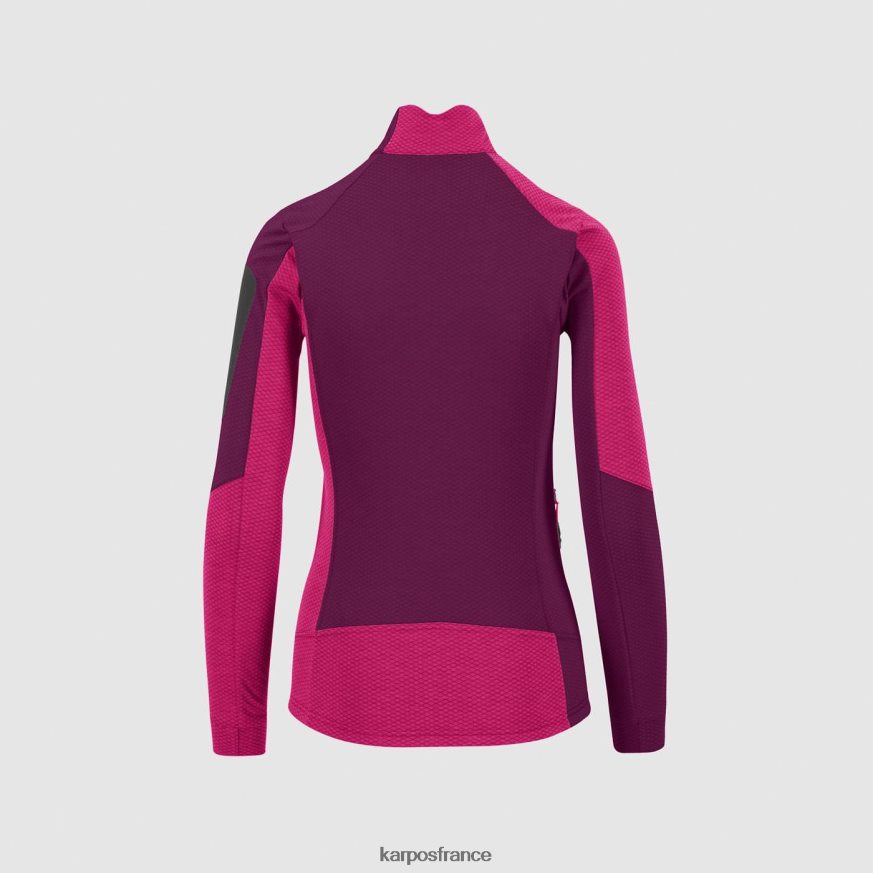 femmes Karpos rose/mûre de Boysen cherz w polaire 28PL681128