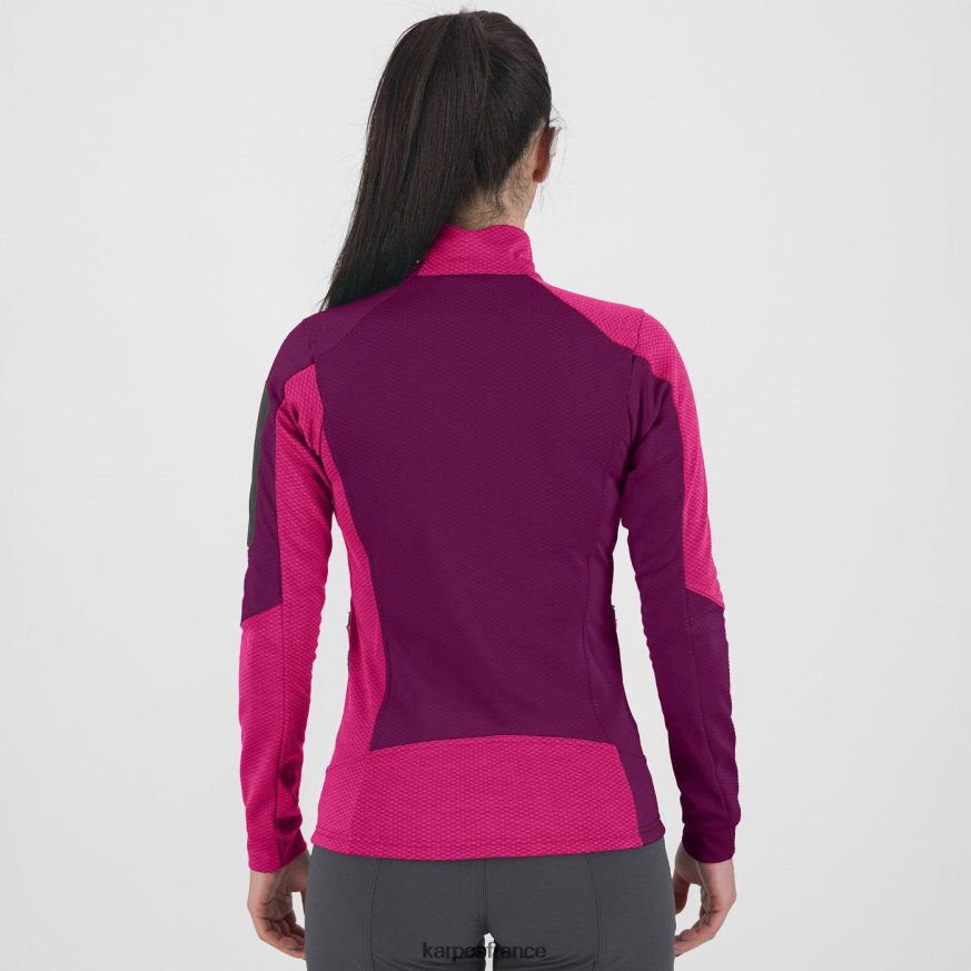 femmes Karpos rose/mûre de Boysen cherz w polaire 28PL681128