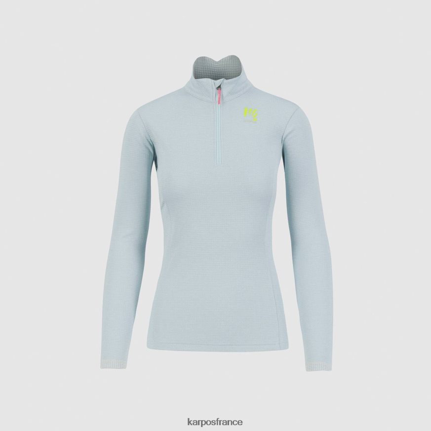 femmes Karpos stratosphère pizzocco avec demi-zip 28PL681210
