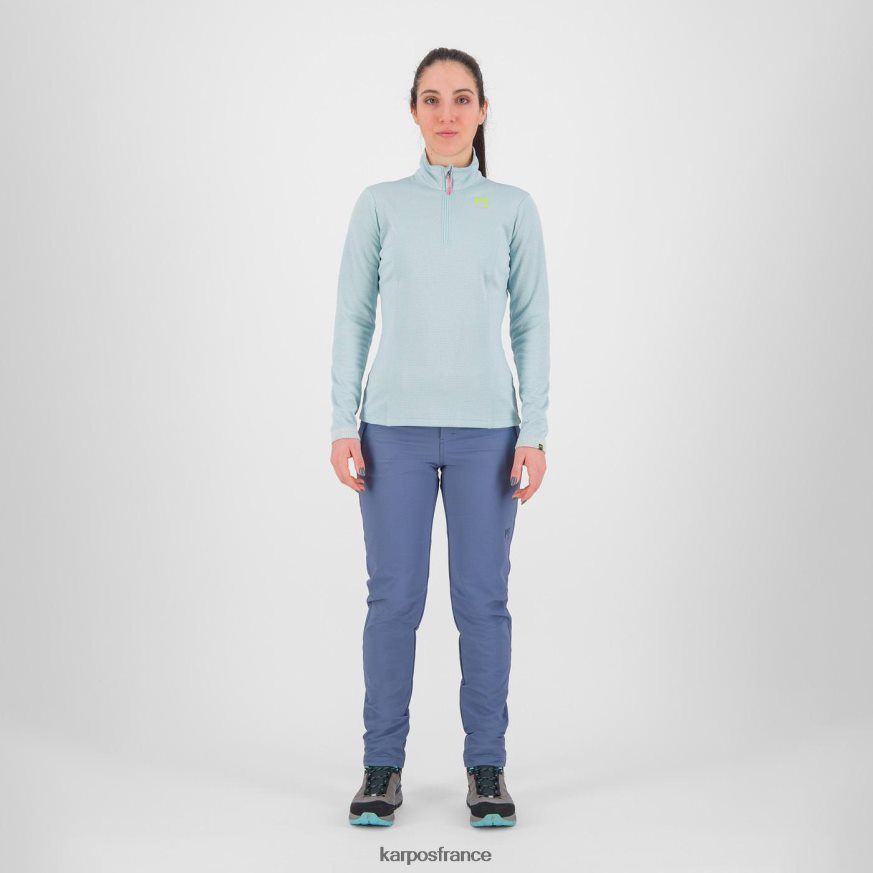 femmes Karpos stratosphère pizzocco avec demi-zip 28PL681210