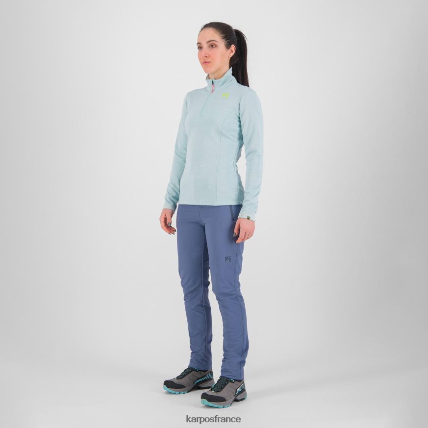 femmes Karpos stratosphère pizzocco avec demi-zip 28PL681210