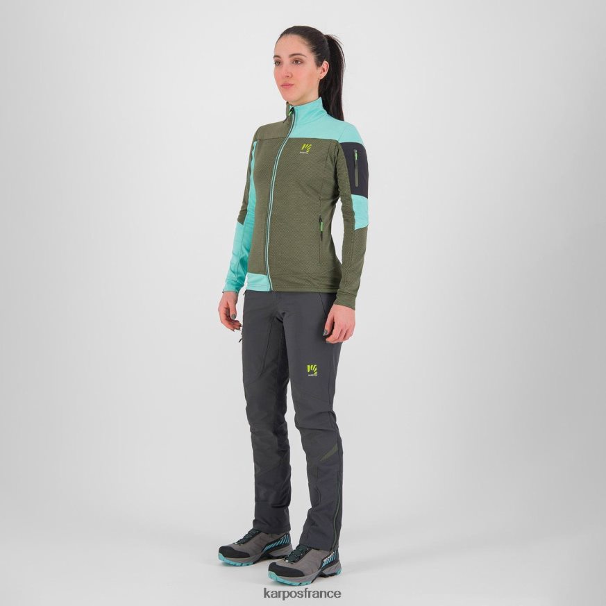 femmes Karpos thym/ciel aqua cherz w polaire 28PL681125