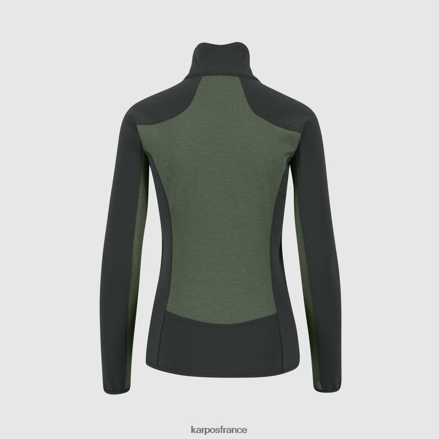 femmes Karpos thym/sable noir Odle avec polaire 28PL681159