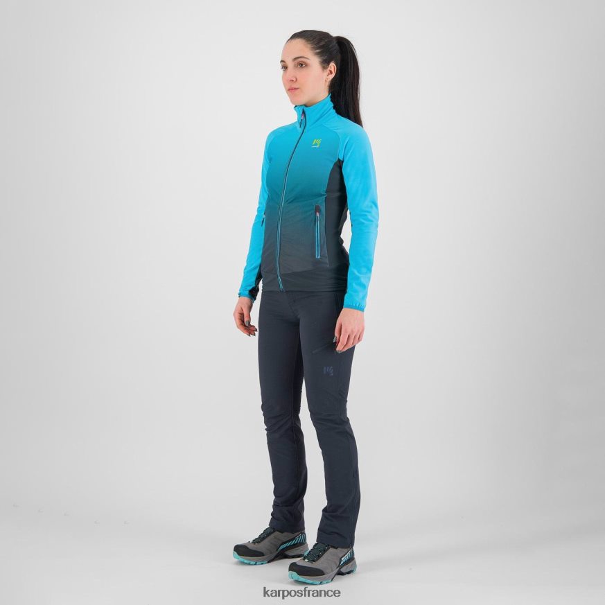 femmes Karpos volcan/atoll bleu croderes avec polaire 28PL681154