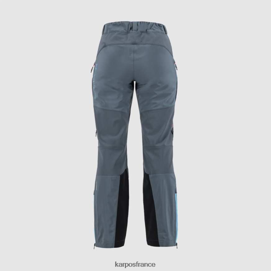 femmes Karpos ardoise foncée/atoll bleu marmolada avec pantalon 28PL681401