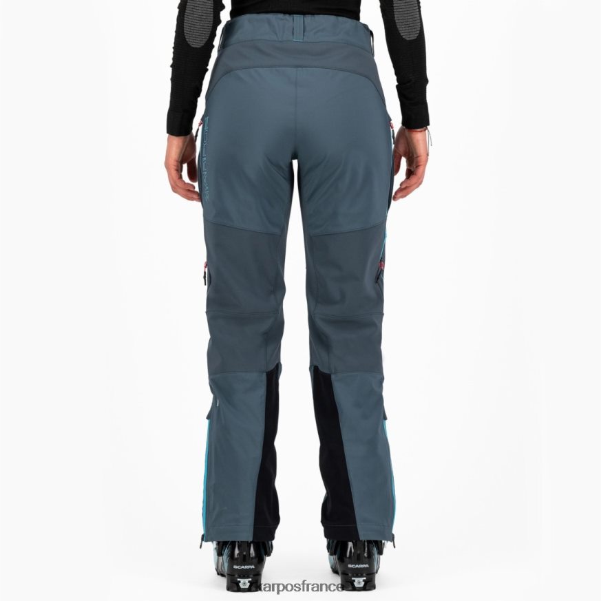 femmes Karpos ardoise foncée/atoll bleu marmolada avec pantalon 28PL681401