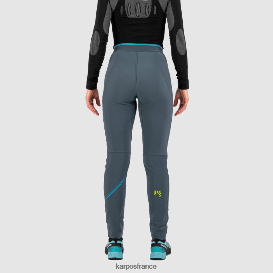 femmes Karpos ardoise foncée/atoll bleu pantalon federa 28PL681427