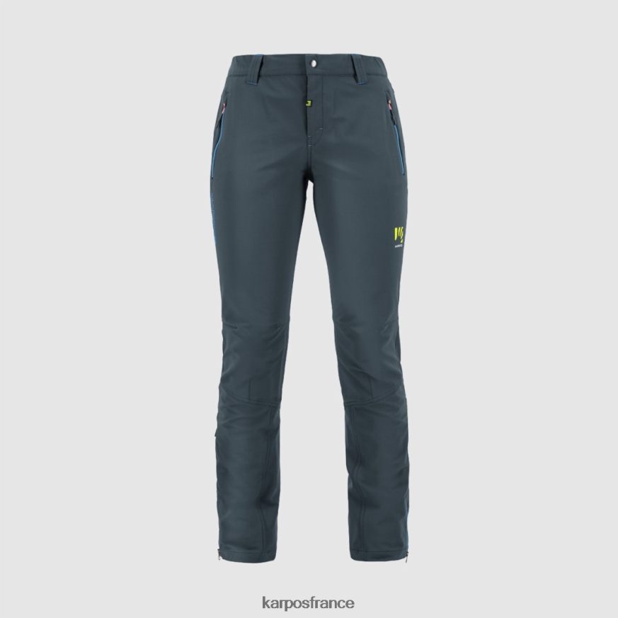 femmes Karpos ardoise foncée/atoll bleu pantalon san martino 28PL681422