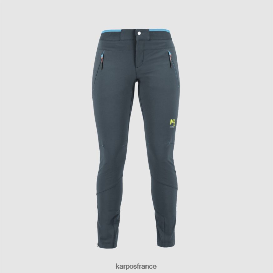 femmes Karpos ardoise foncée/atoll bleu pietena w pantalon 28PL681447