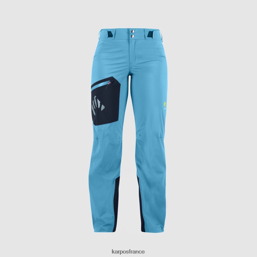 femmes Karpos atoll/vulcan bleu valsesia shell avec pantalon 28PL681393
