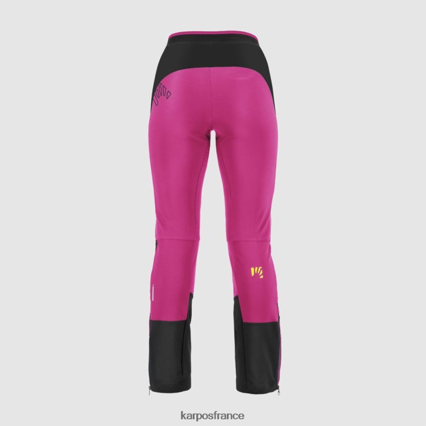 femmes Karpos cabaret/noir pantalon alagna plus evo w 28PL681406