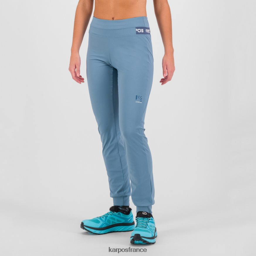 femmes Karpos lac printanier/indigo vintage pantalon easyfrizz 28PL681505