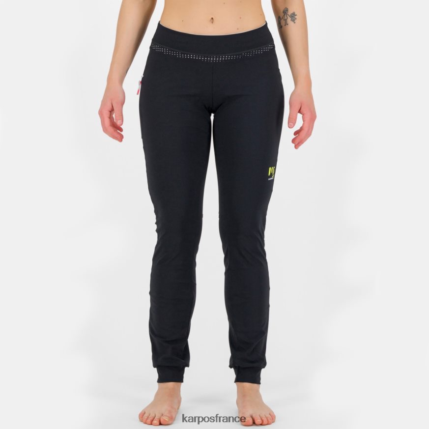 femmes Karpos noir blanc pantalon décontracté 28PL681534