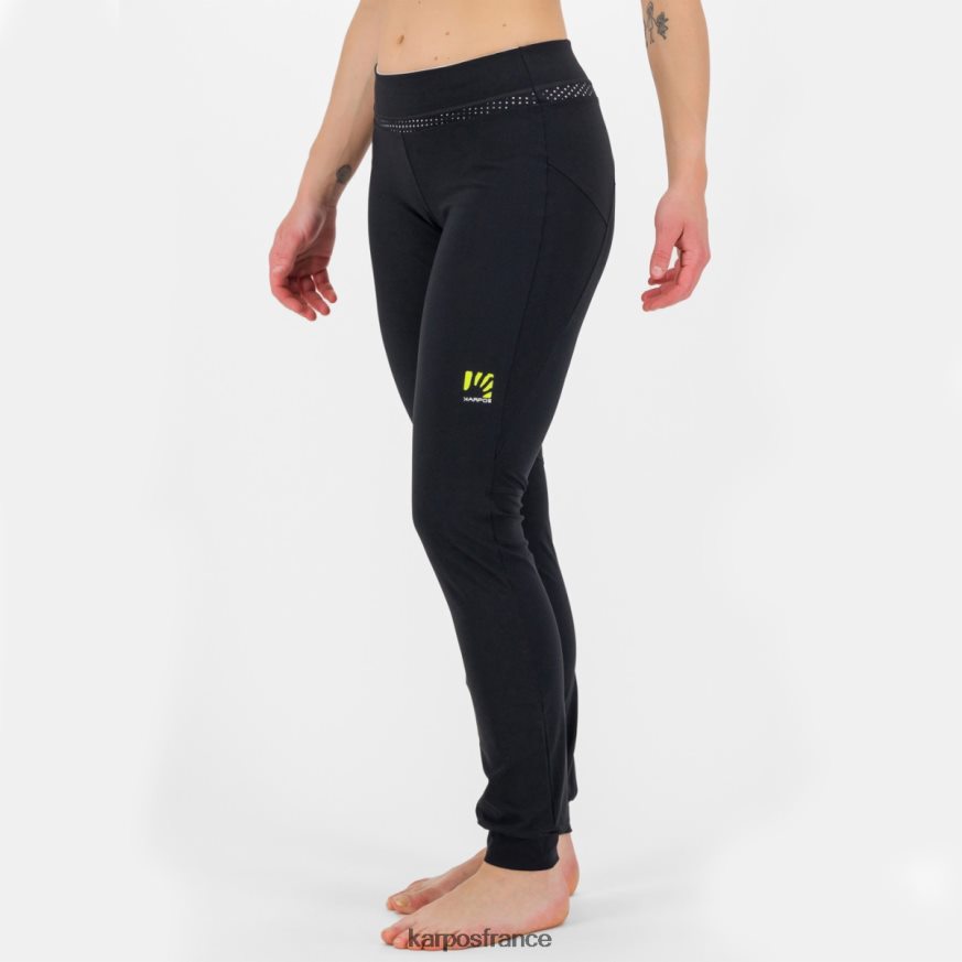 femmes Karpos noir blanc pantalon décontracté 28PL681534