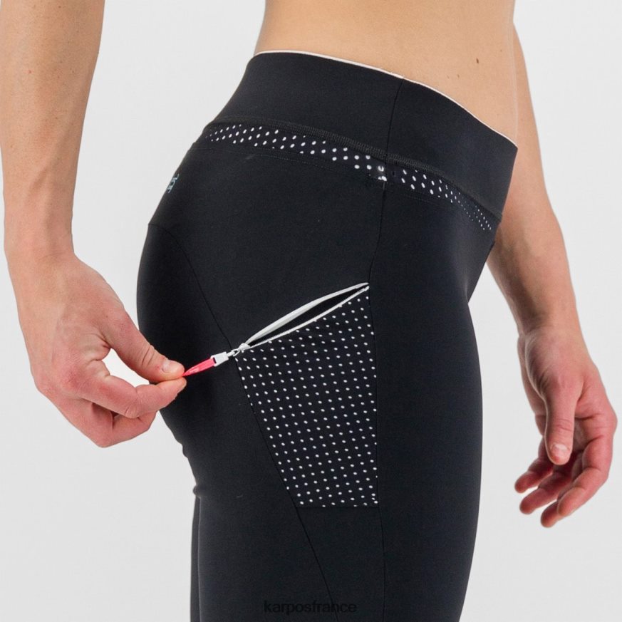 femmes Karpos noir blanc pantalon facile à porter 28PL681533