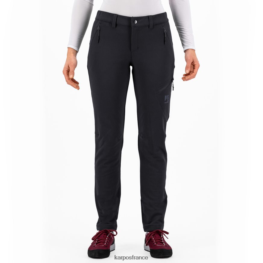 femmes Karpos noir/encre de Chine jelo evo w pantalon 28PL681473