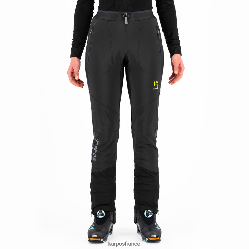 femmes Karpos noir/encre de Chine pantalon alagna plus evo w 28PL681405