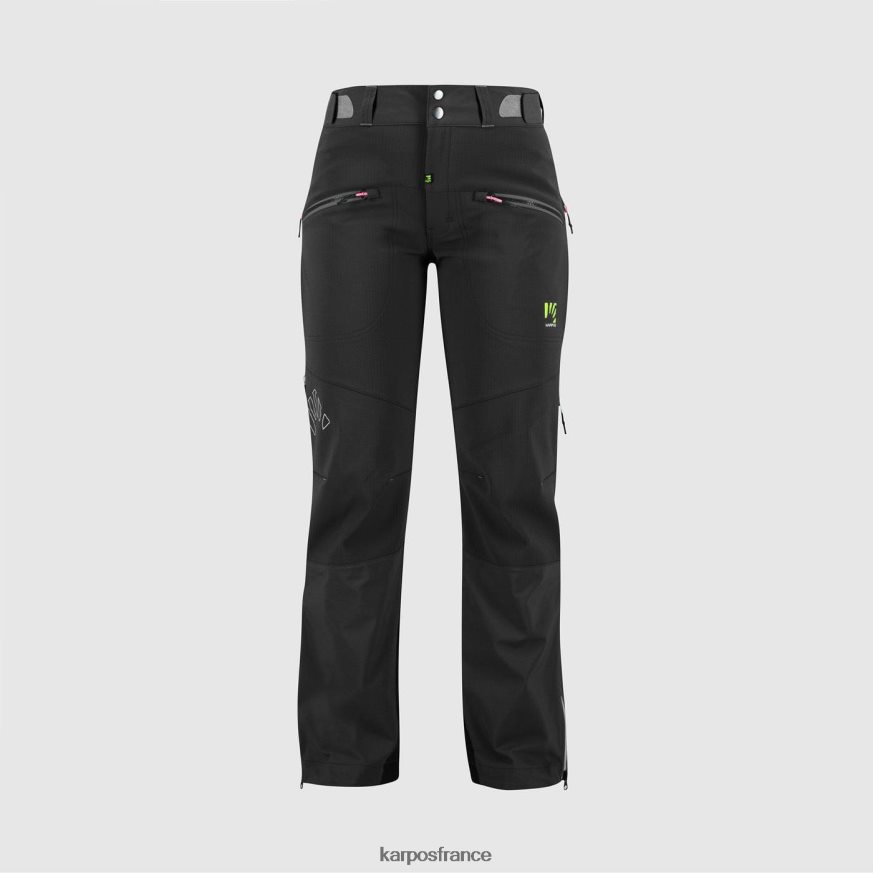 femmes Karpos noir/gris foncé marmolada avec pantalon 28PL681400