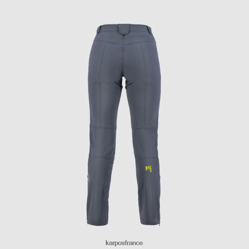 femmes Karpos noir gris foncé pantalon cevedale evo w 28PL681436