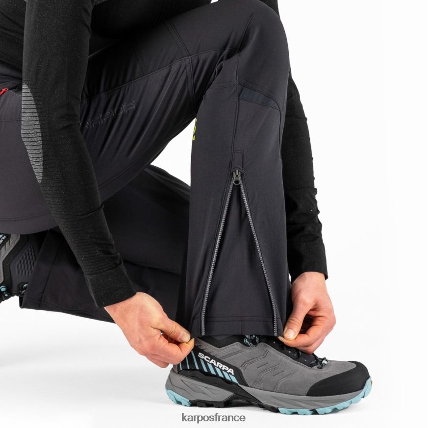 femmes Karpos noir gris foncé pantalon cevedale evo w 28PL681436