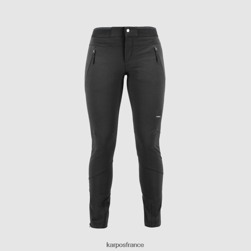 femmes Karpos noir gris foncé pietena w pantalon 28PL681446