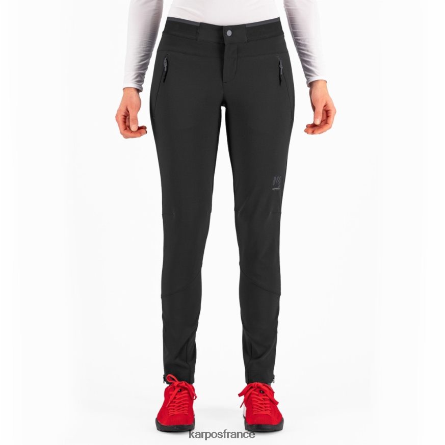femmes Karpos noir gris foncé pietena w pantalon 28PL681446