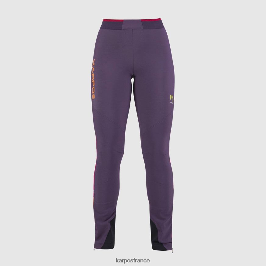 femmes Karpos raisin/granité pantalon alagna evo w 28PL681459