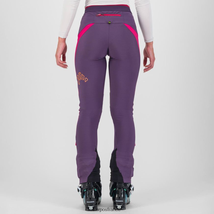 femmes Karpos raisin/granité pantalon alagna evo w 28PL681459