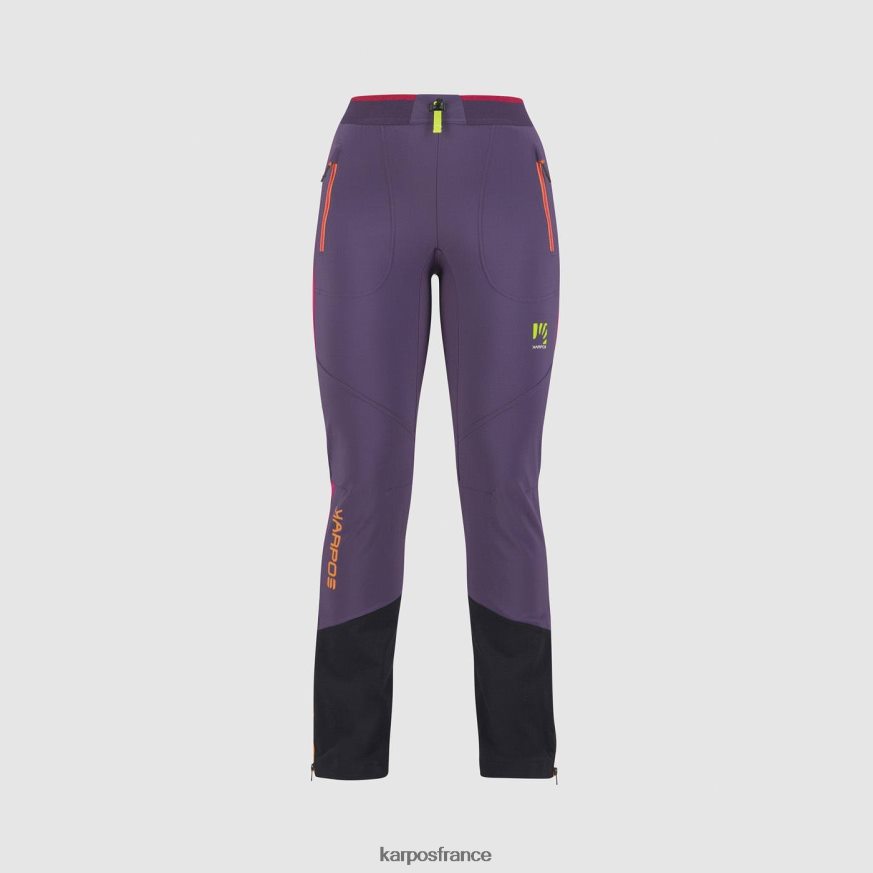 femmes Karpos raisin/granité pantalon alagna plus evo w 28PL681409